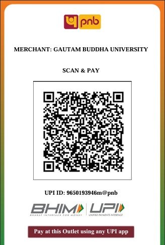 Scan to Pay – Gautam Buddha University